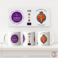 Queen's Platinum Jubilee, Welsh Guards LIMITED EDITION Mug - Design 1 (choose your mug size) Queen's Platinum Jubilee, Welsh Guards LIMITED EDITION Mug - Design 1 (choose your mug size)