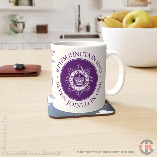 Queen's Platinum Jubilee, Household Division LIMITED EDITION Mug - Design 3 (choose your mug size)