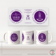 Queen's Platinum Jubilee, Life Guards LIMITED EDITION Mug - Design 3 (choose your mug size) Queen's Platinum Jubilee, Life Guards LIMITED EDITION Mug - Design 3 (choose your mug size)