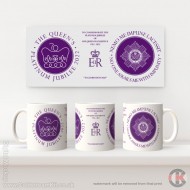 Queen's Platinum Jubilee, Scots Guards LIMITED EDITION Mug - Design 3 (choose your mug size) Queen's Platinum Jubilee, Scots Guards LIMITED EDITION Mug - Design 3 (choose your mug size)