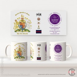 Queen's Platinum Jubilee, Life Guards LIMITED EDITION Mug - Design 4 (choose your mug size)