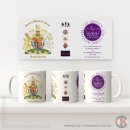 Queen's Platinum Jubilee, Welsh Guards LIMITED EDITION Mug - Design 4 (choose your mug size) Queen's Platinum Jubilee, Welsh Guards LIMITED EDITION Mug - Design 4 (choose your mug size)