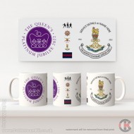 Queen's Platinum Jubilee, Life Guards LIMITED EDITION Mug - Design 5 (choose your mug size) Queen's Platinum Jubilee, Life Guards LIMITED EDITION Mug - Design 5 (choose your mug size)