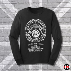 Crossmaglen XMG Memorial Design, Grenadier Guards 78-79 Tour Sweatshirt Crossmaglen XMG Memorial Design, Grenadier Guards 78-79 Tour Sweatshirt