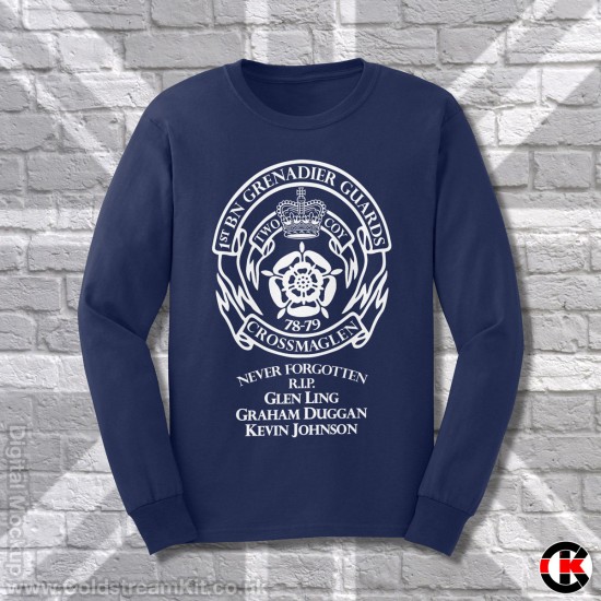 Crossmaglen XMG Memorial Design, Grenadier Guards 78-79 Tour Sweatshirt