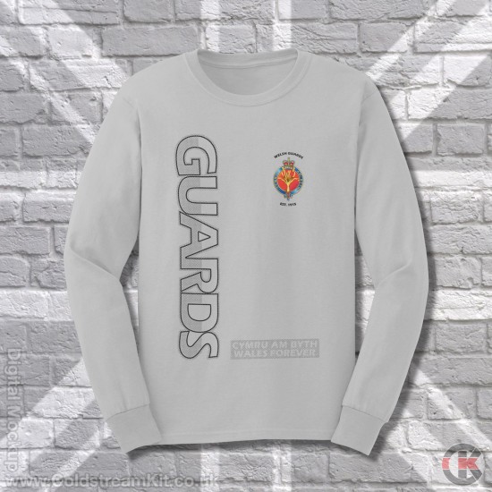 Welsh Guards Sweatshirt 2022 Design, Guards Sweatshirt