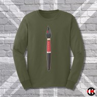 Regimental Paintbrushes, Coldstream Guards, Sweatshirt Regimental Paintbrushes, Coldstream Guards, Sweatshirt