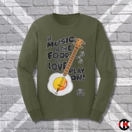Egg Banjo, Sweatshirt Egg Banjo, Sweatshirt