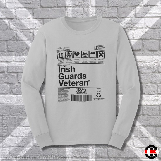 Product Information Warning, Irish Guards, Sweatshirt