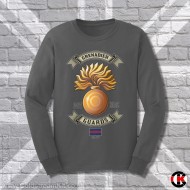 Retro Style (full colour) Grenadier Guards Grenade, Sweatshirt Retro Style (full colour) Grenadier Guards Grenade, Sweatshirt