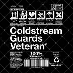 Product Information Warning Coldstream Guards